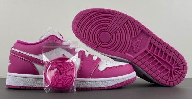 Women Jordan Shoes 1 Grade AAA Low Pink